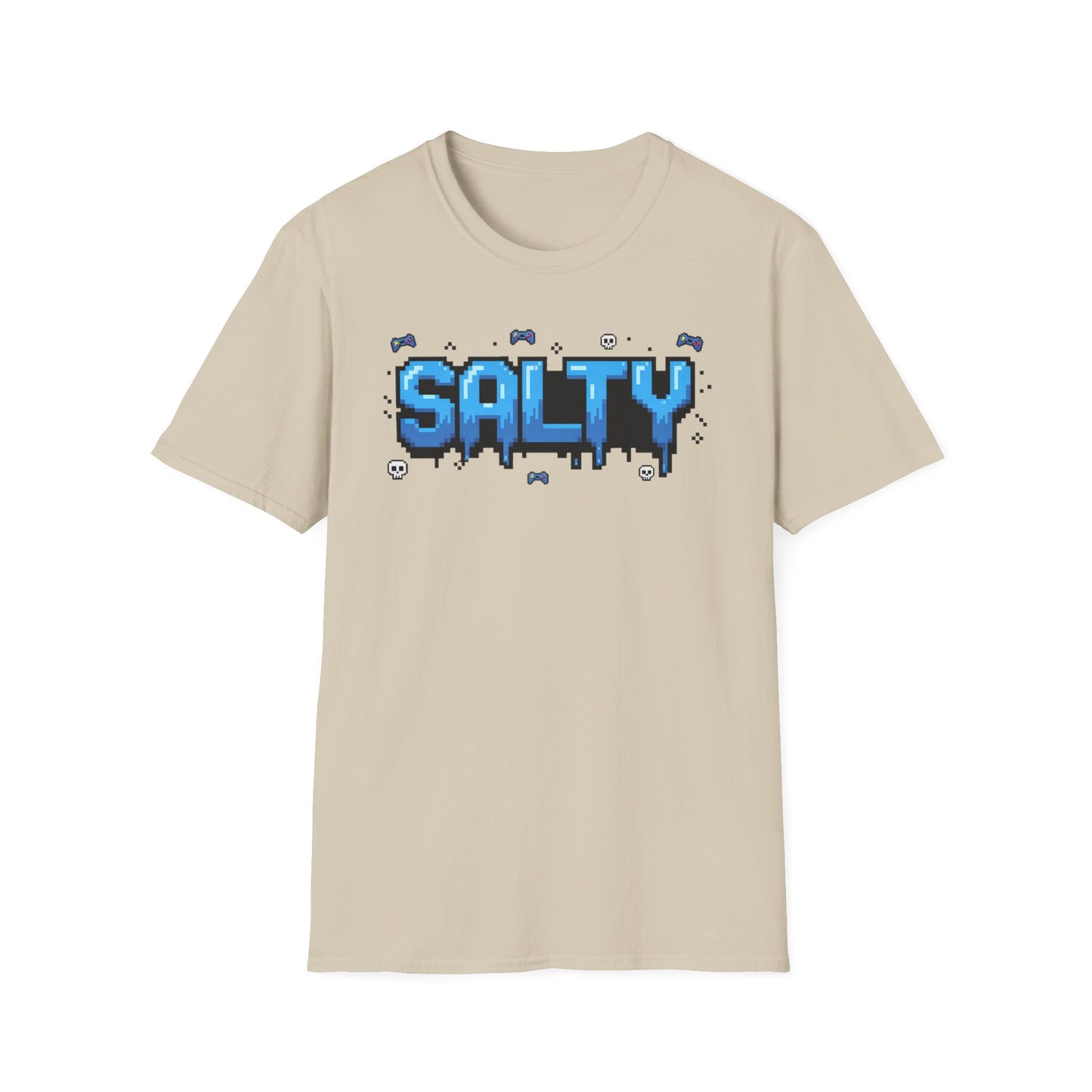 Pixelated Salty Gamers T-Shirt
