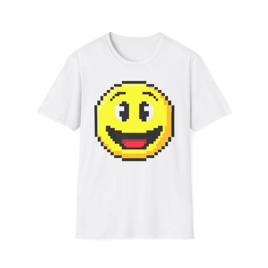 Retro Pixel Smile T-Shirt