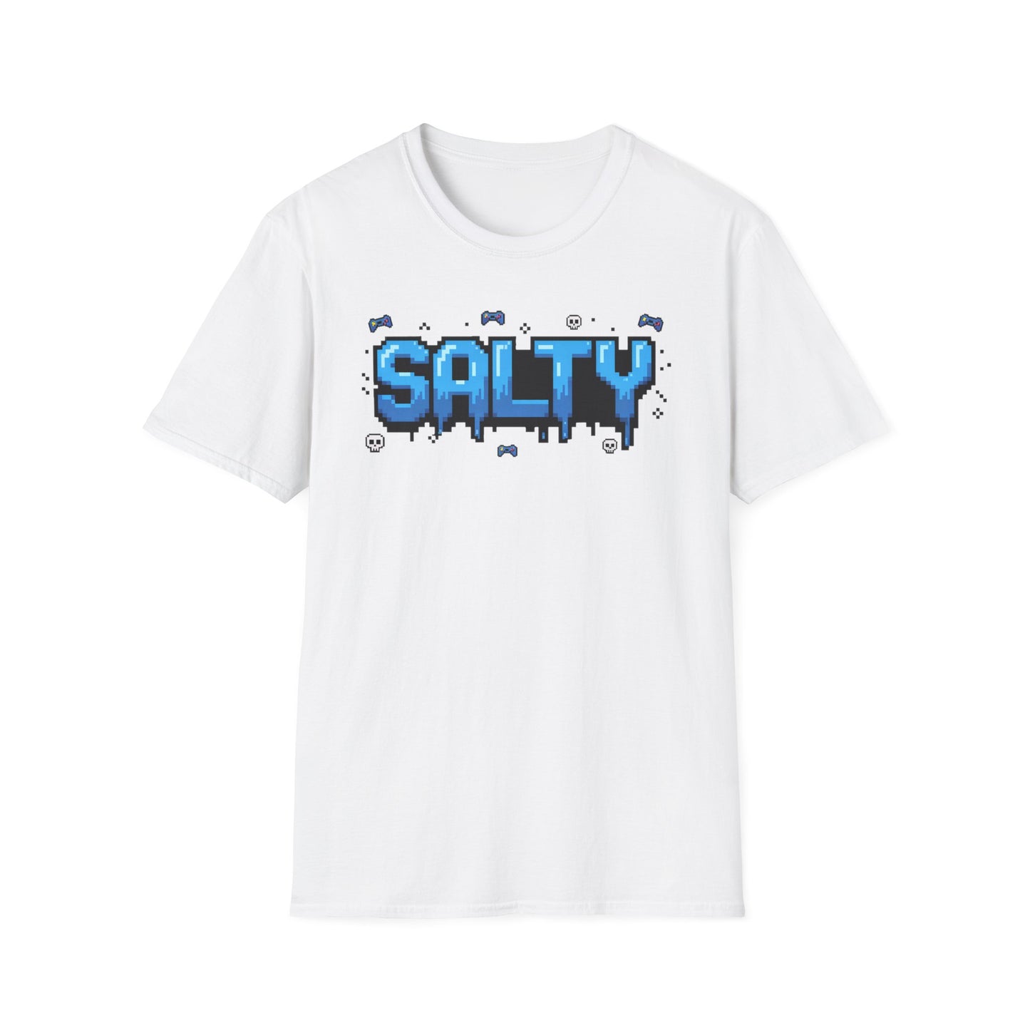 Pixelated Salty Gamers T-Shirt