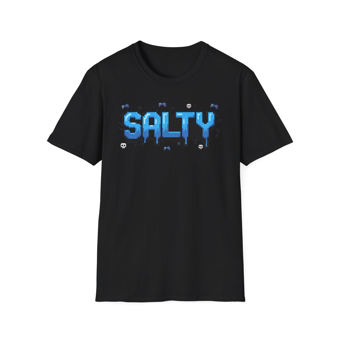 Pixelated Salty Gamers T-Shirt