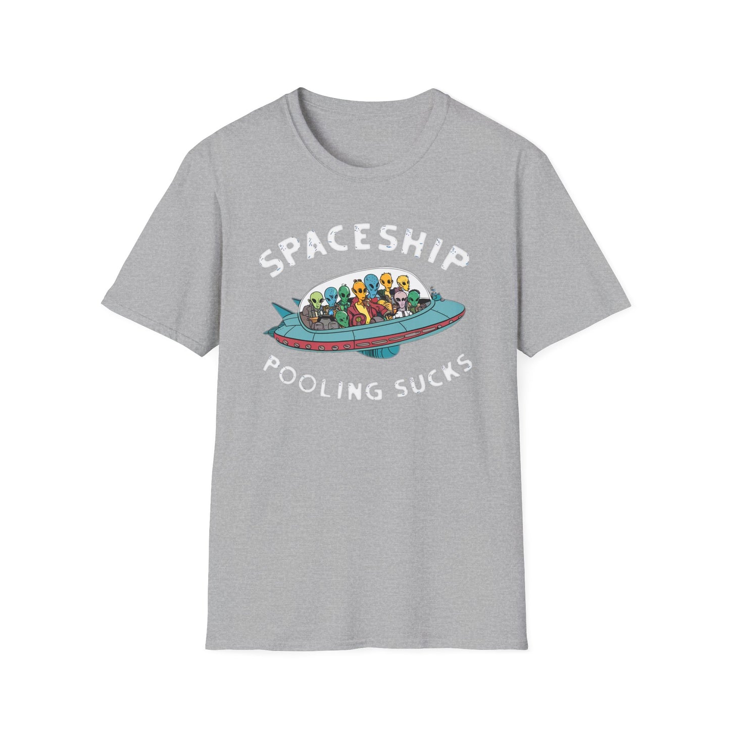 Alien Commute Crisis T-Shirt