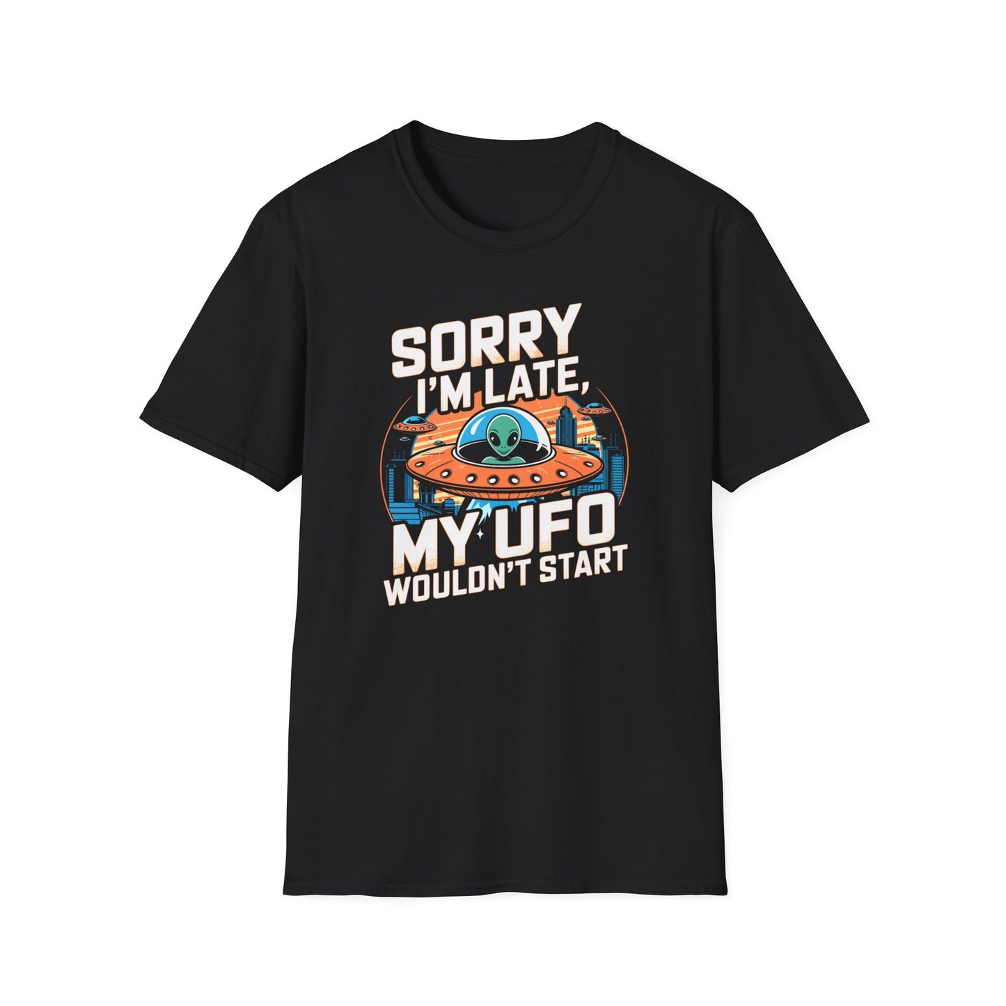 Alien Commute Excuse T-Shirt