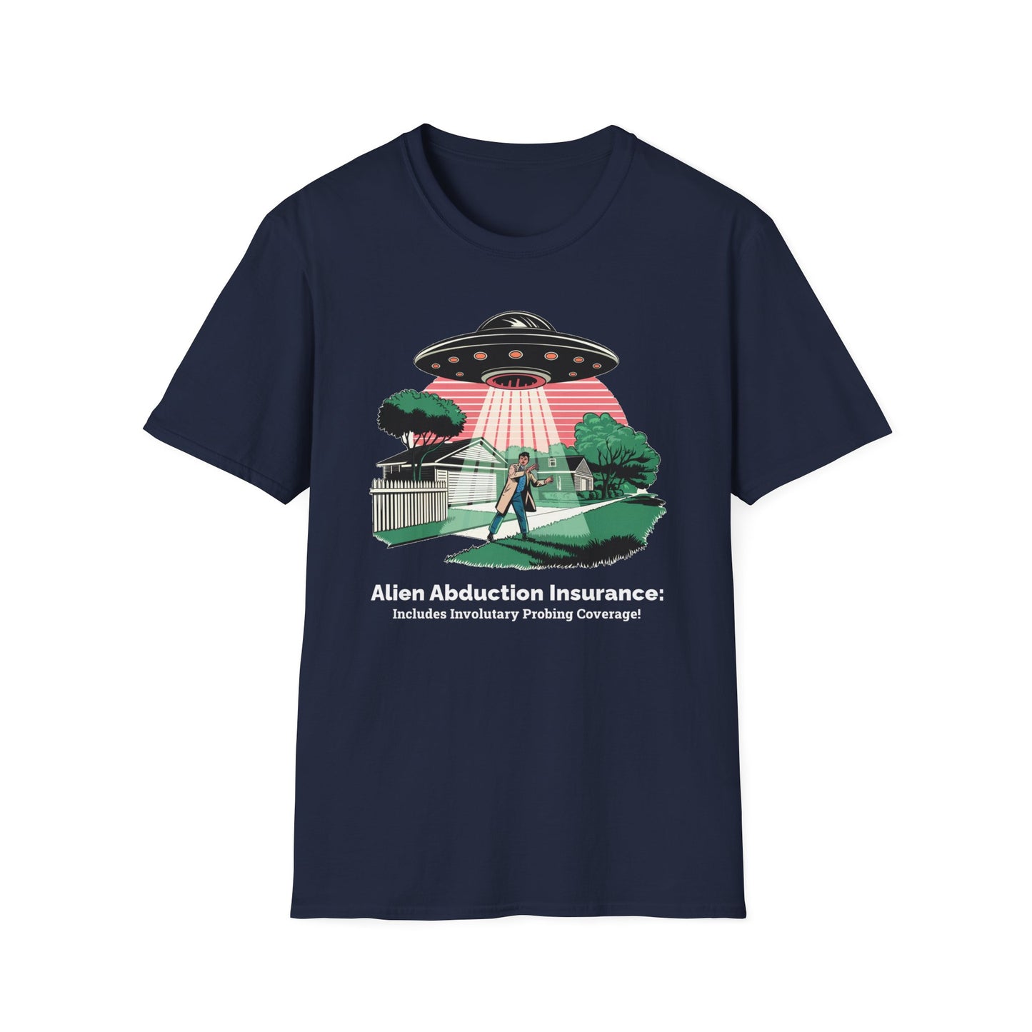 Alien Abduction Coverage T-Shirt