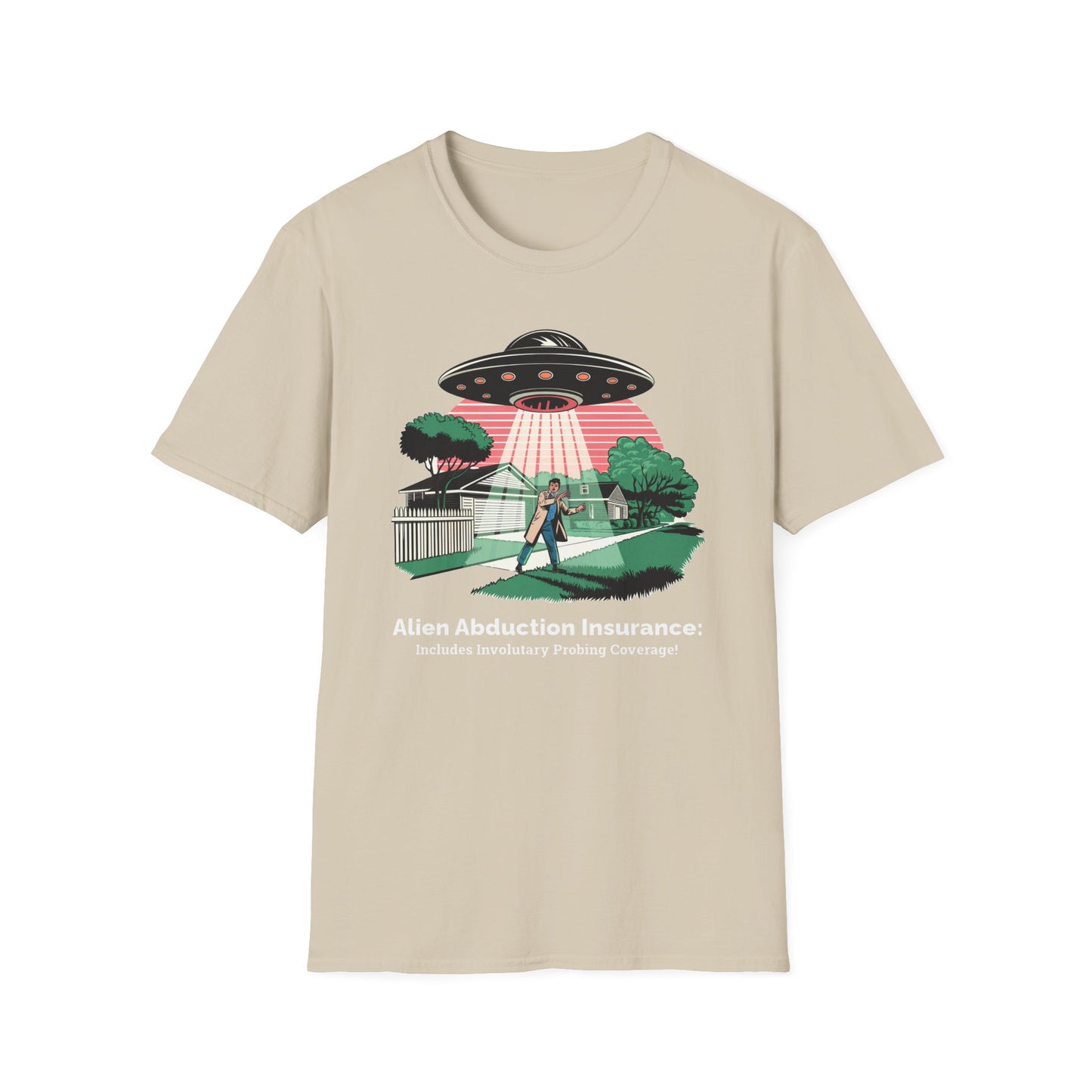 Alien Abduction Coverage T-Shirt