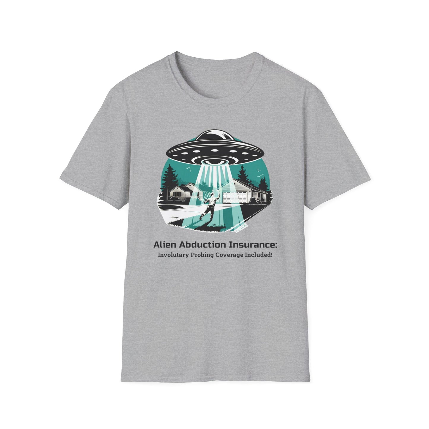 Alien Abduction Safety T-Shirt