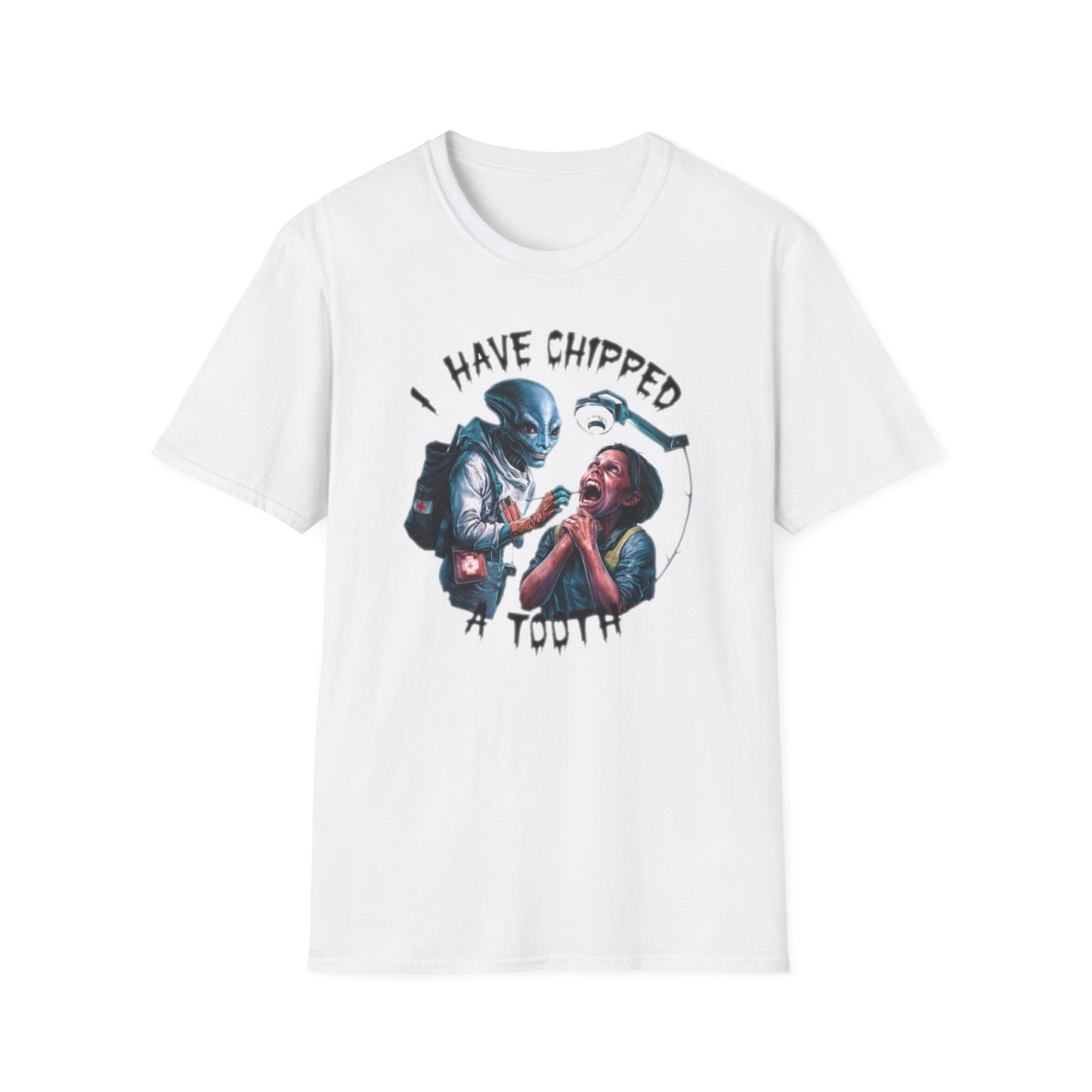 Alien Dentist Panic T-Shirt