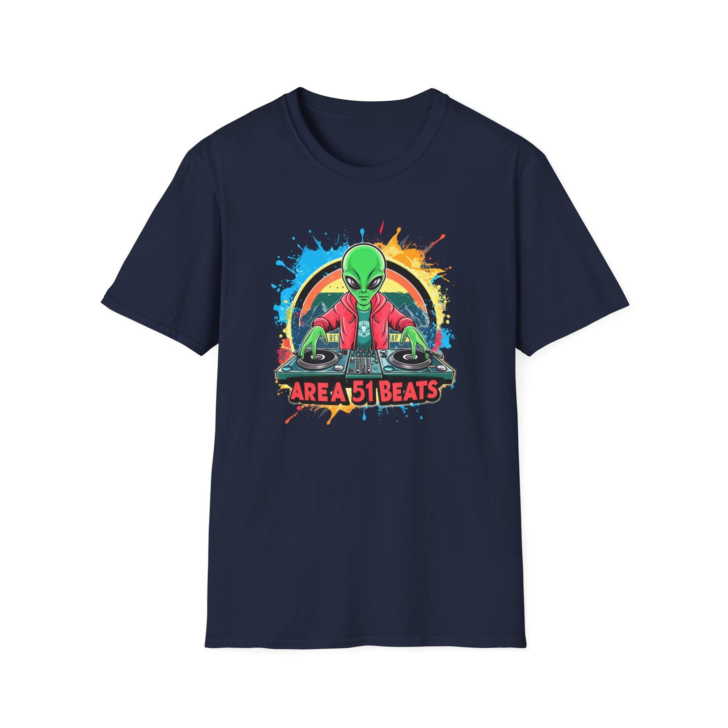 Alien DJ Vibes T-Shirt