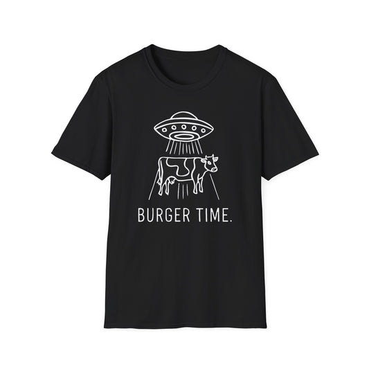Alien Burger Abduction T-Shirt