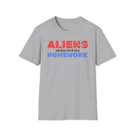 Alien Homework Heist T-Shirt
