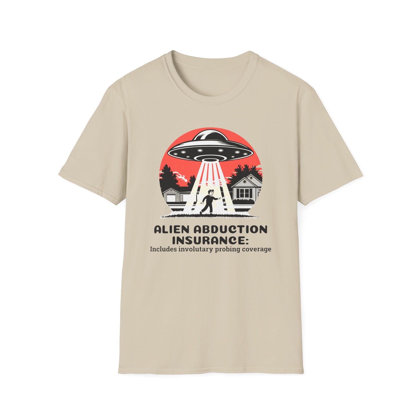 Alien Abduction Coverage T‑Shirt
