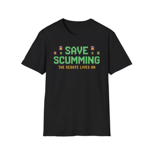 Save Scumming Saga T-Shirt